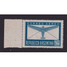 ARGENTINA 1942 GJ 886 ESTAMPILLA NUEVA CON GOMA U$ 9